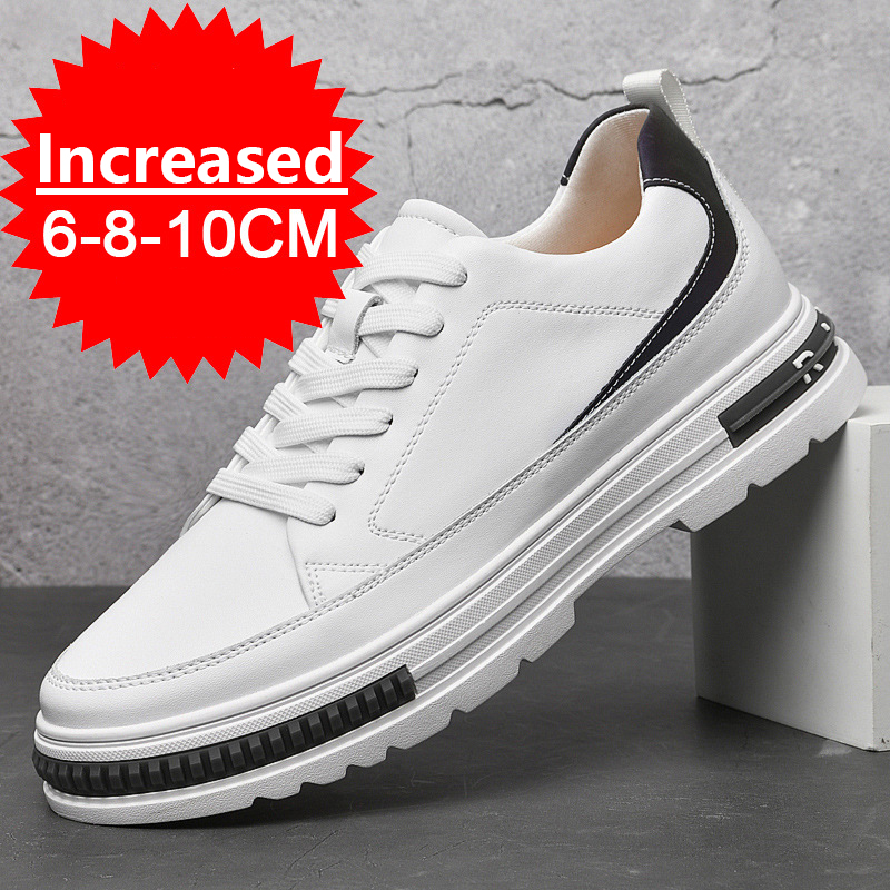 Streetwear Brand Luxury - Nowe męskie buty podwyższające wzrost 8cm