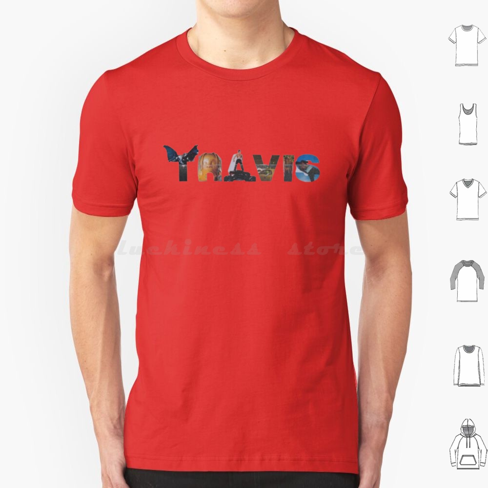 Cactus Jack Tee - Koszulka Travis Lifestyle Bawełna Męska Damska