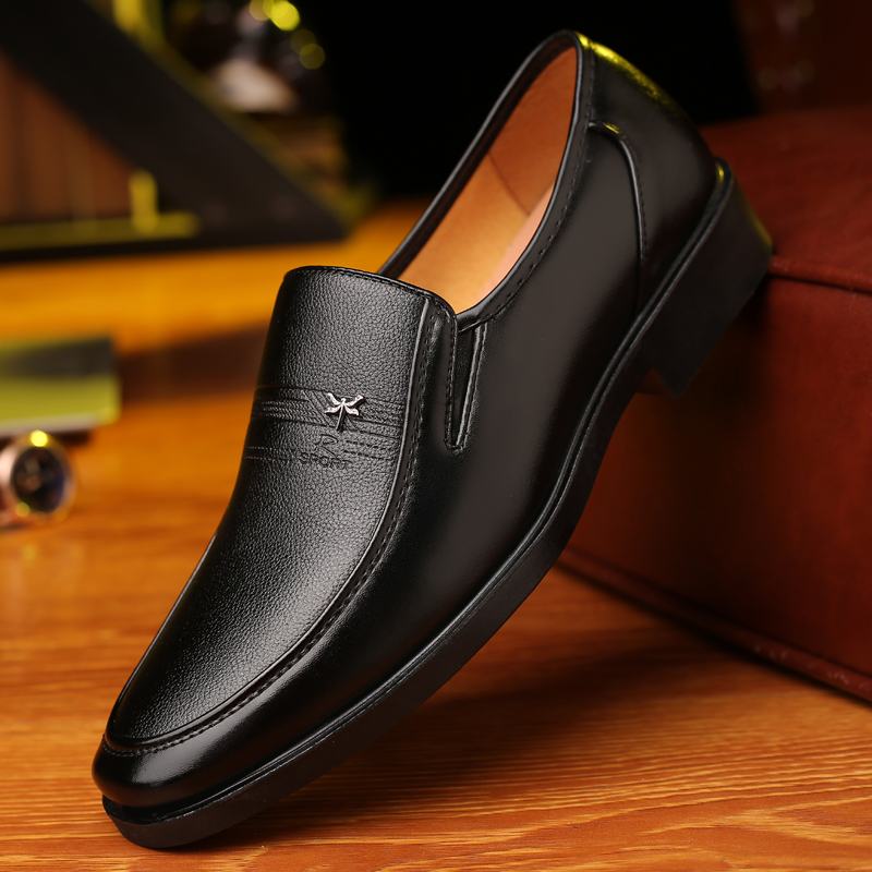Streetwear Brand Luxury - Skórzane buty męskie buty biznesowe luksusowej
