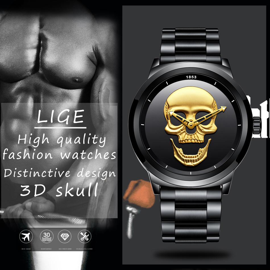 LIGE sportowe męskie zegarki T – Streetwear Brand Luxury recenzja i cena
