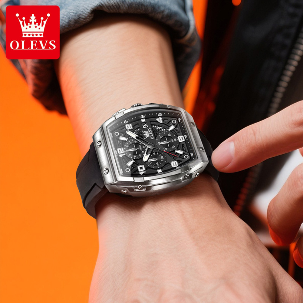 OLEVS Męskie Zegarki 2976 Luks – Streetwear Brand Luxury recenzja i cena