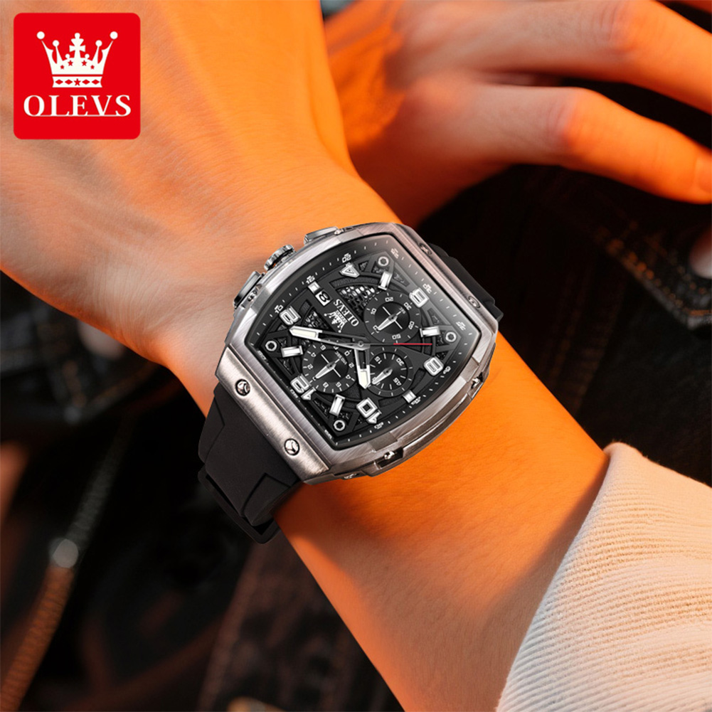 OLEVS Męskie Zegarki 2976 Luks – Streetwear Brand Luxury recenzja i cena