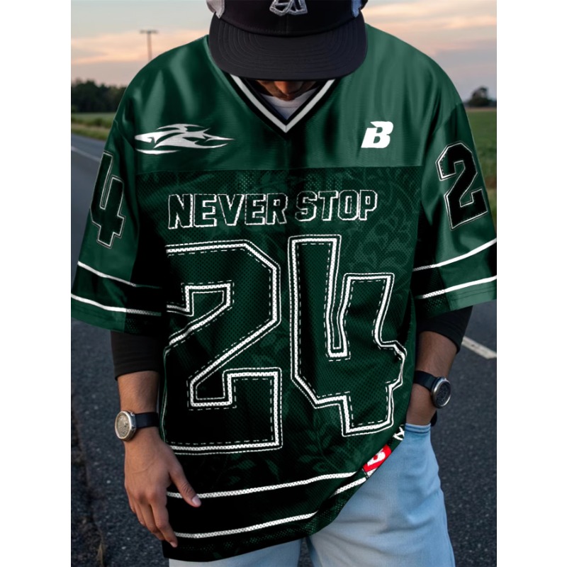 2026 Letnia męska koszulka vin – Streetwear Brand Football Jersey recenzja i cena