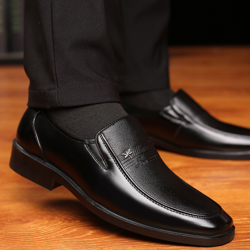 Skórzane buty męskie buty bizn – Streetwear Brand Luxury recenzja i cena